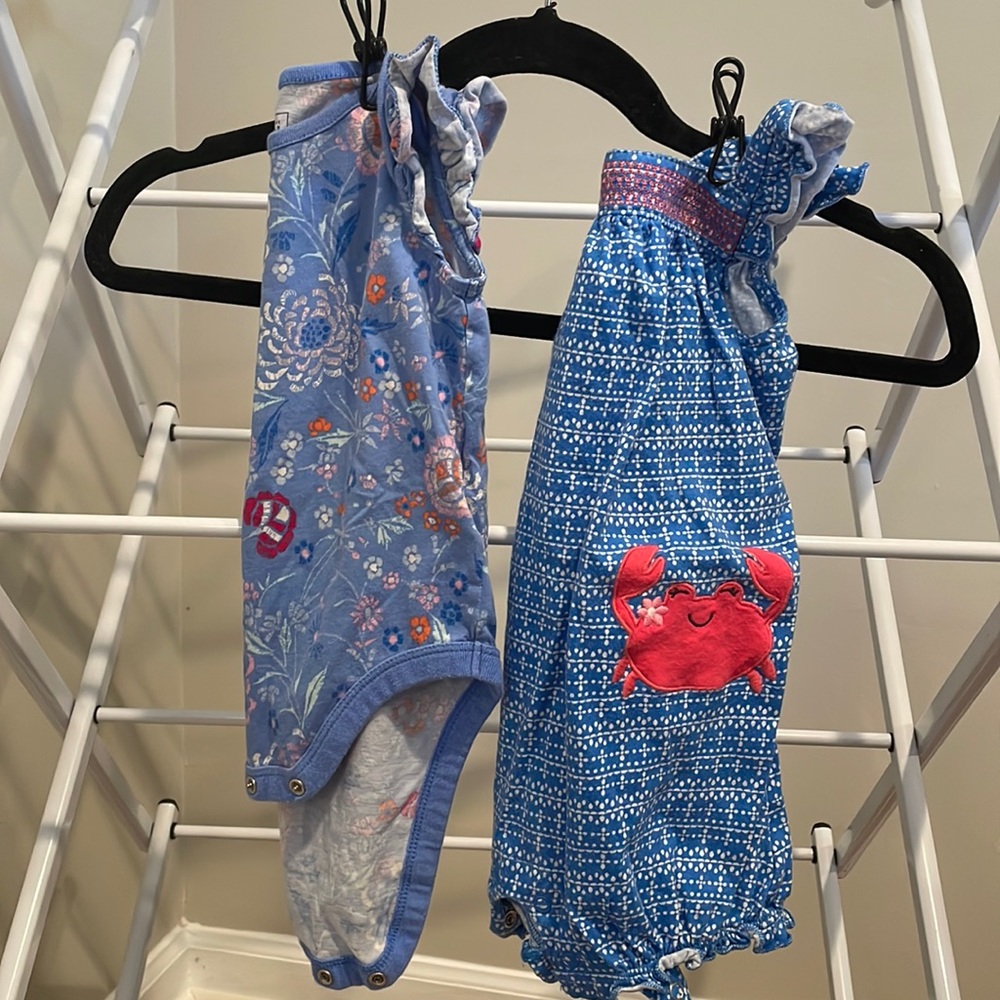 12-18m romper and onsie bundle